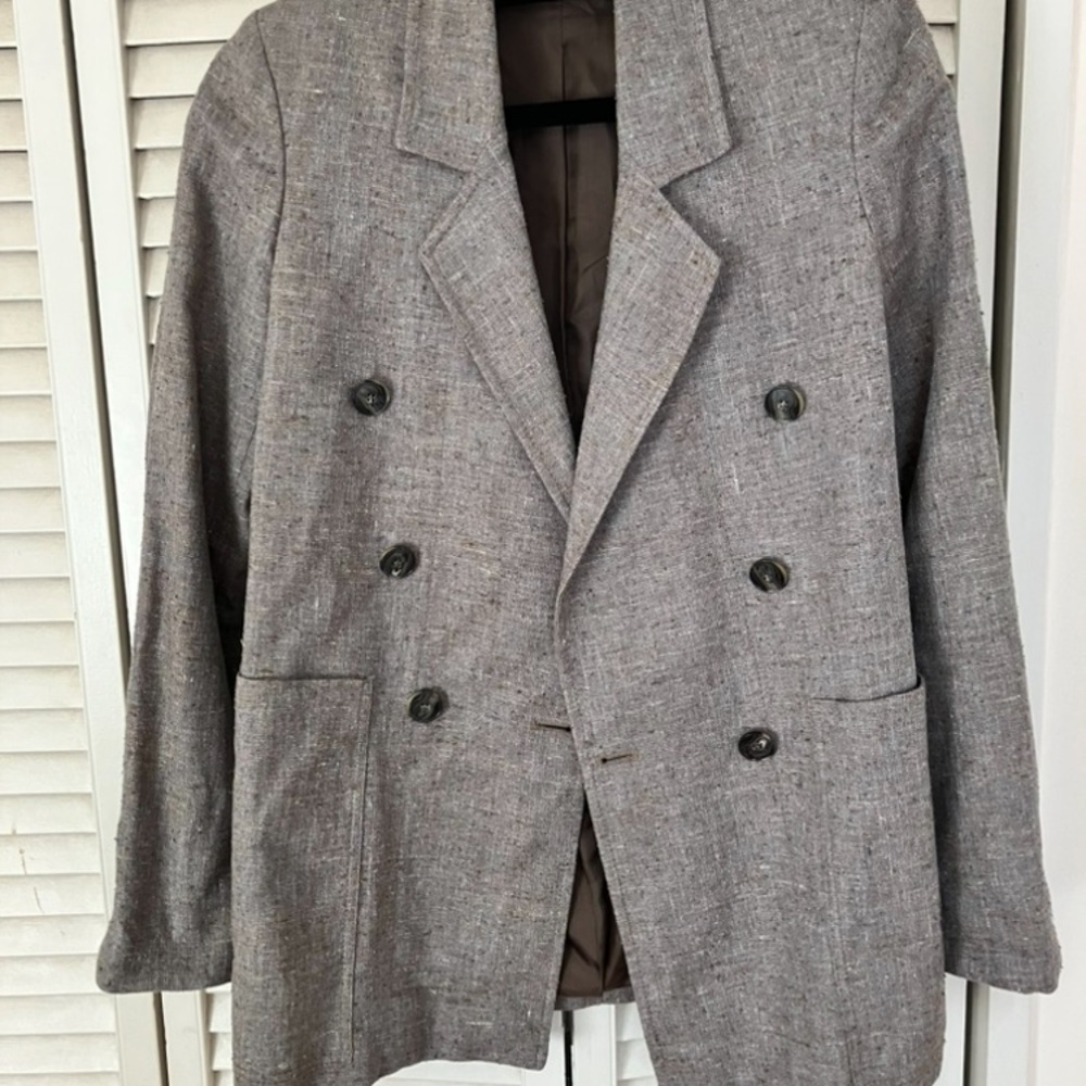 Stella McCartney Silk and Linen Blazer